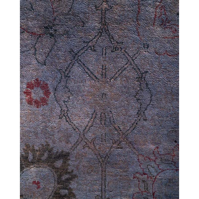 Overyed One-of-a-Kind Rectangle 8'1" X 10'1" Hand Knotted Area Rug