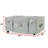 Texture Wheeled Trunk Footlocker with Storage-88967486