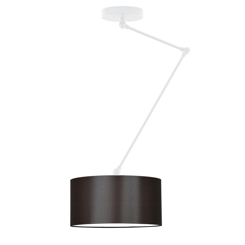 Shiryl 1 - Light Novelty Chandelier, Brown, White
