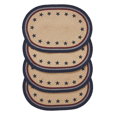 Geometric Oval Placemat