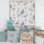 Silhouette féminine et bouquet floral - reproduction d'art sur toile moderne38657-66807848-66807855