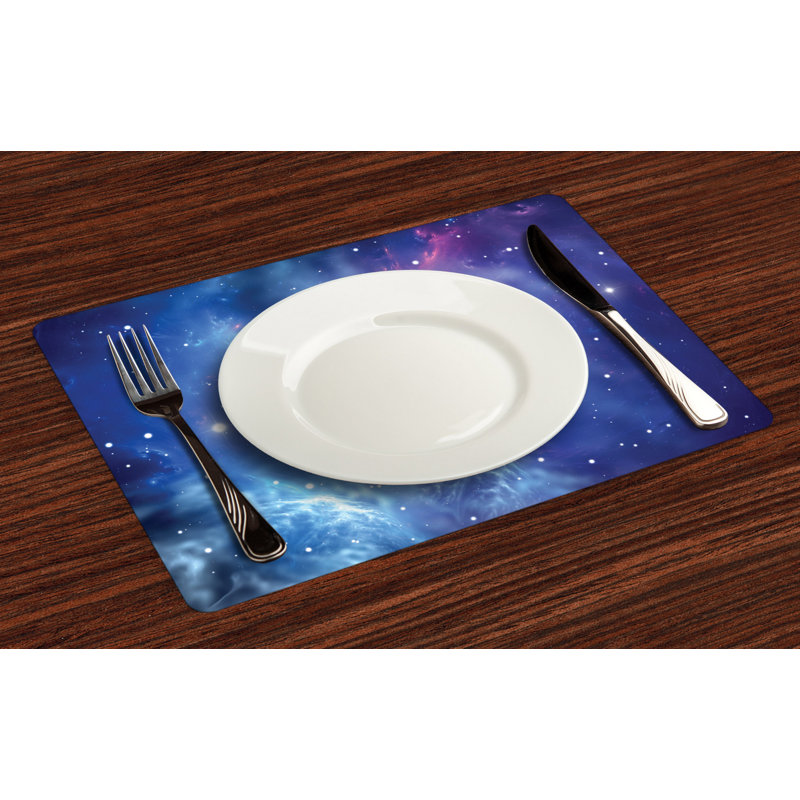 Polyester Abstract Rectangle Placemat