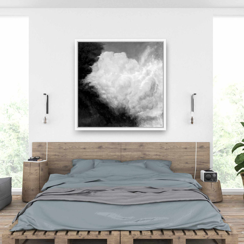 Art sur toile encadré noir foncé