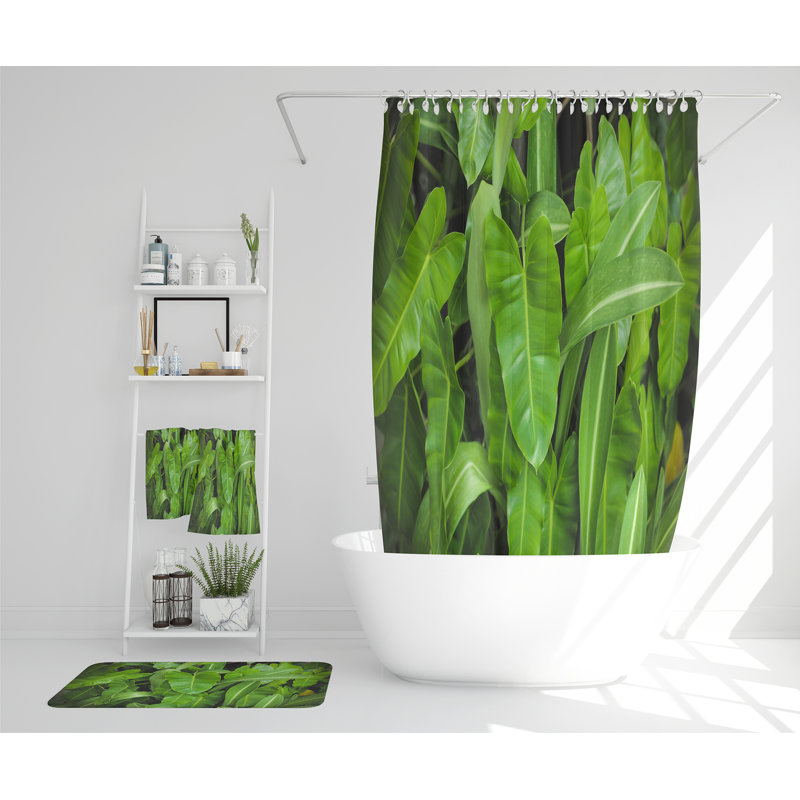 Nayseth Polyester Shower Curtain Set