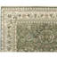 Hand Knotted Wool Oriental Area Rug in Olive/Ivory/Brown