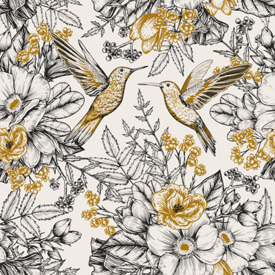 Peel & Stick Floral Tile