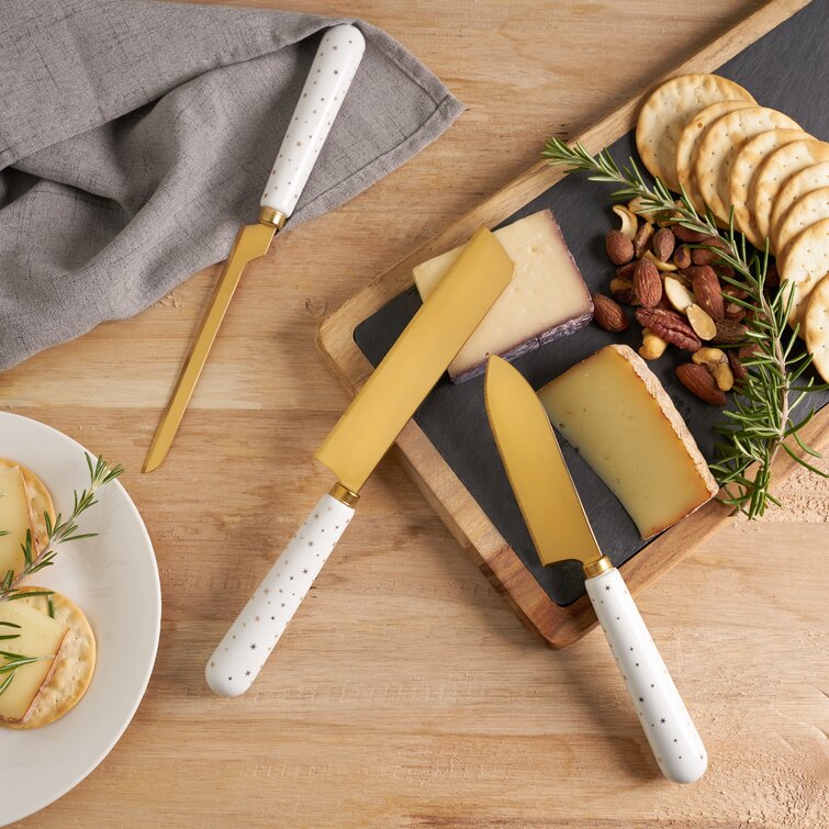 Twine Farmhouse Stainless Steel Cheese Serving Set & Reviews