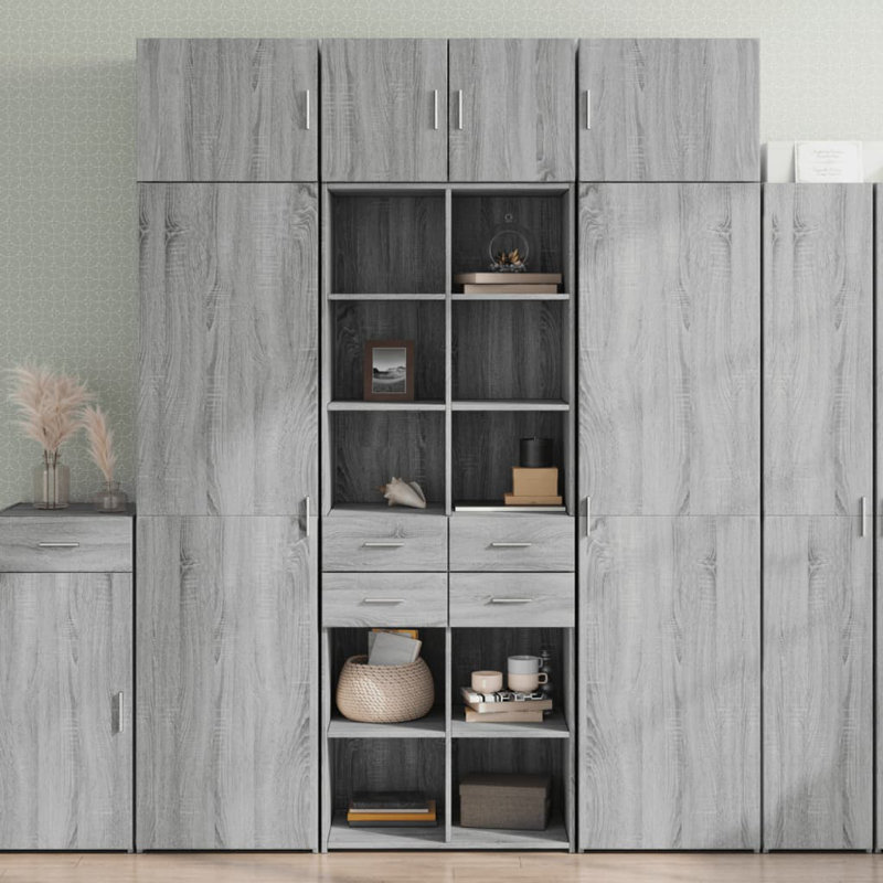 Alitzah 70cm Sideboard, Grey/Sonoma