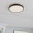 15.75inch Modern LED Flush Mount 3000K/4000K/6000K Dimmable Flush Mount Light