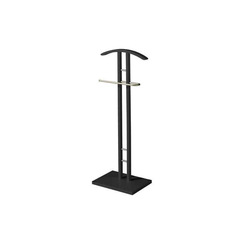 Rives Freestanding Valet Stand, Black