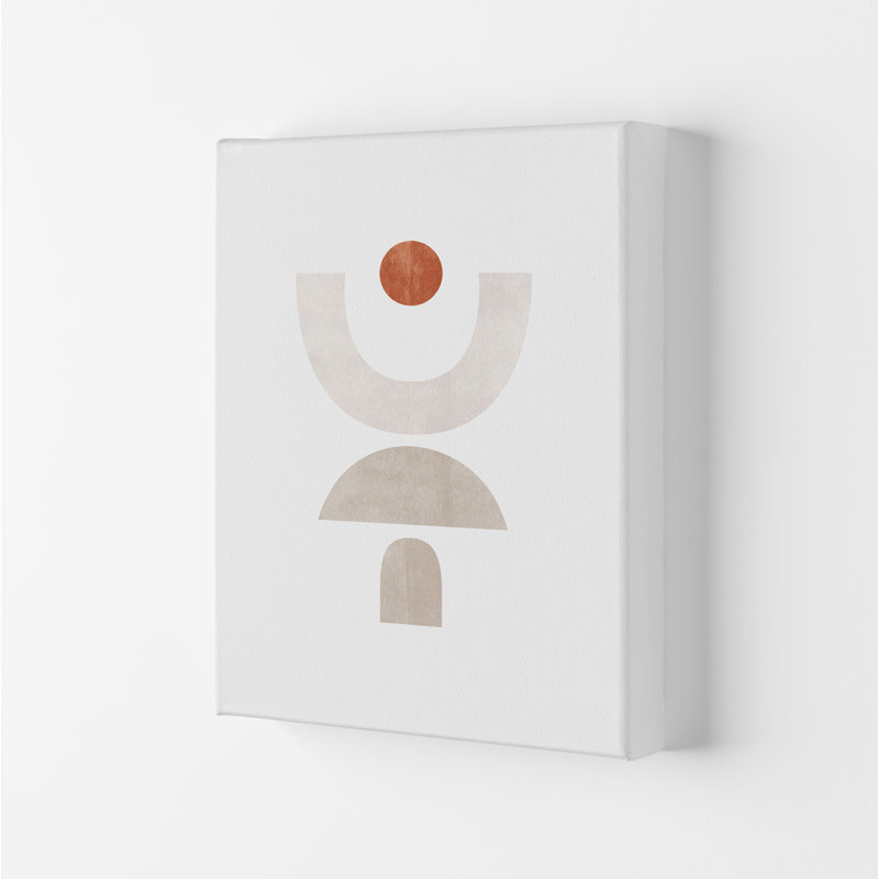 Abstract Geometric No 1 - Print, No Framed, 30cm H x 21cm W x 1cm D