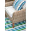 Always Greener Cobalt/Green Handwoven Indoor/Outdoor Rug-68047632