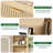47.2 inch Makeup Vanity Desk with LED Mirror 3 Lighting Modes and Storage-2039961484