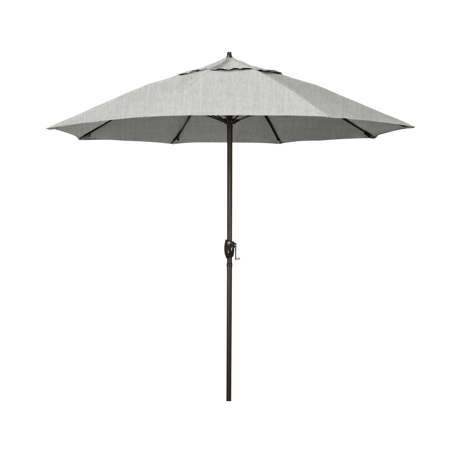 Gino 7.2' Sunbrella® Umbrella, 7.5', Canvas Granite Sunbrella® Canvas