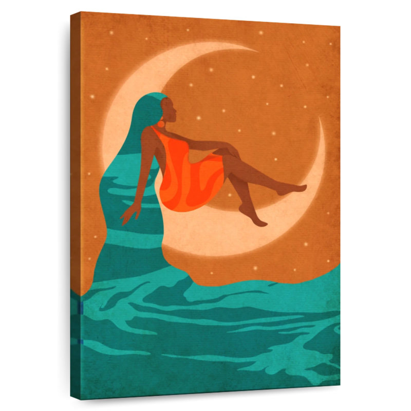 Déesse lunaire de Latina, H 36 po x l 24 po