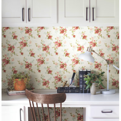 Heirloom Rose Wallpaper