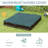 Outsunny Plastic Round Sandbox with Cover-92915177