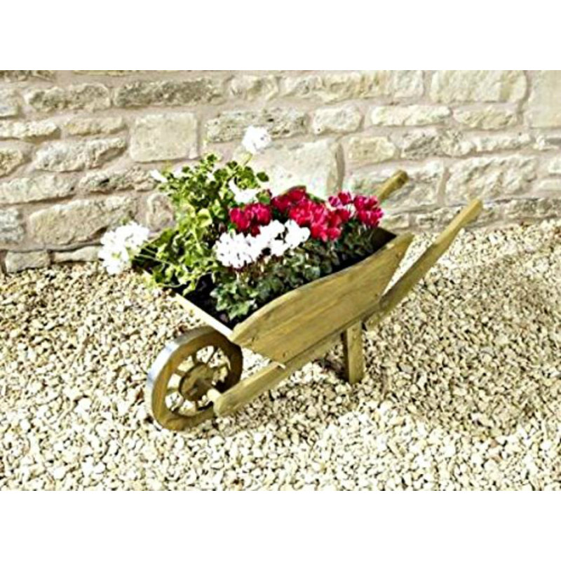 Hardee Wood Wheelbarrow Planter