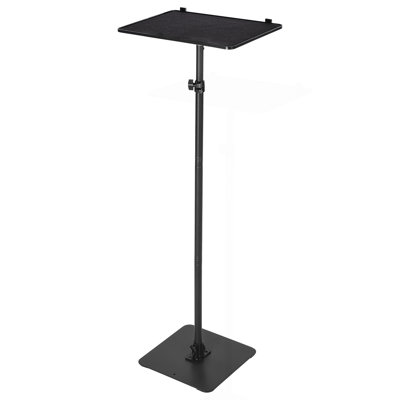 Projector Stand, Projector Floor Stand with Adjustable Height 30.3 to 63.4 inch, 360° Horizontal Rotation Projectors Cart for Meetings, Outdoor Movies, Video Stand, Gimbal Mount or Tray Support