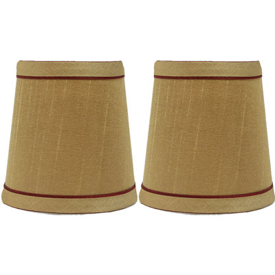 4'' H x 4'' W Silk Empire Candelabra Shade