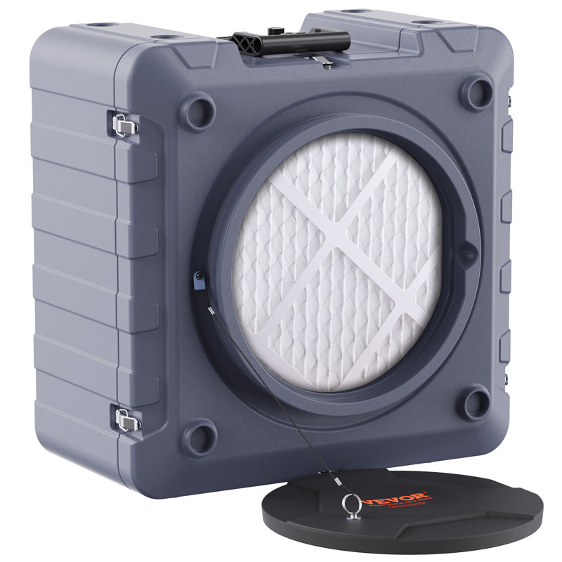 VEVOR Air Scrubber with 3-Stage Filtration, Stackable Negative Air Machine 800 CFM