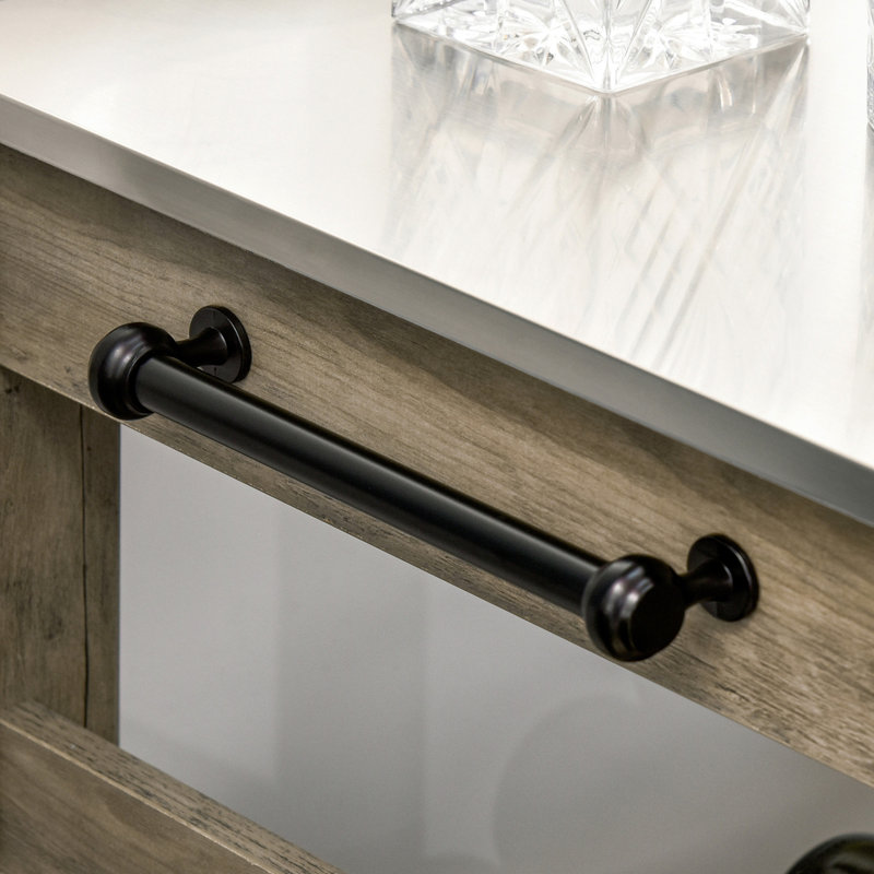 Chariot de cuisine avec comptoir en acier inoxydable HOMcom, 1 tablette inférieure, 1 tablette centrale à fentes et 4 roulettes, gris