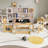 3-in-1 Kids Activity Table Set with Detachable Blackboard and Built-in Storage