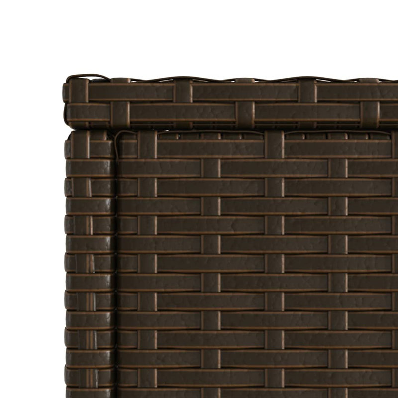 Beline Rectangular Wicker Outdoor Side Table , 27.5cm cm W 58cm cm D