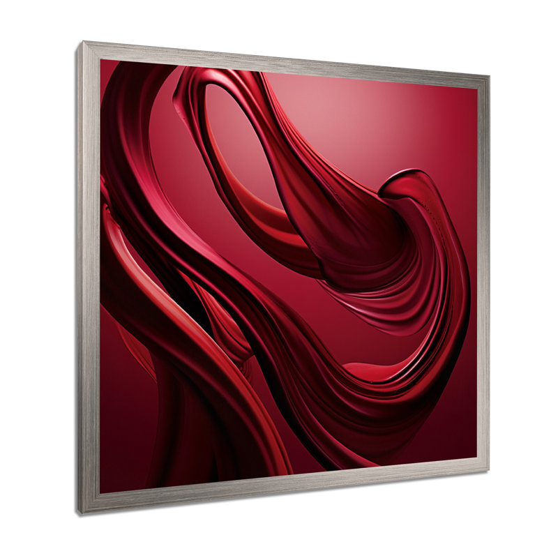 Vins Verve - vin, impressions d'art mural, H 16 po x l 16 po x P 1 po, Cadre simple argenté