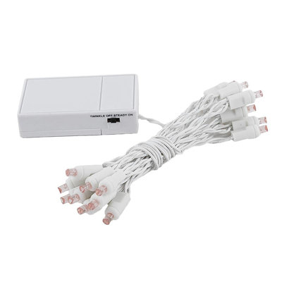 Mini guirlande de 20 ampoules del à grand angle de 3 pi à énergie extérieure Stryker