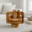 Nœud décoratif moderne en résine pour décoration contemporaine-1424911902