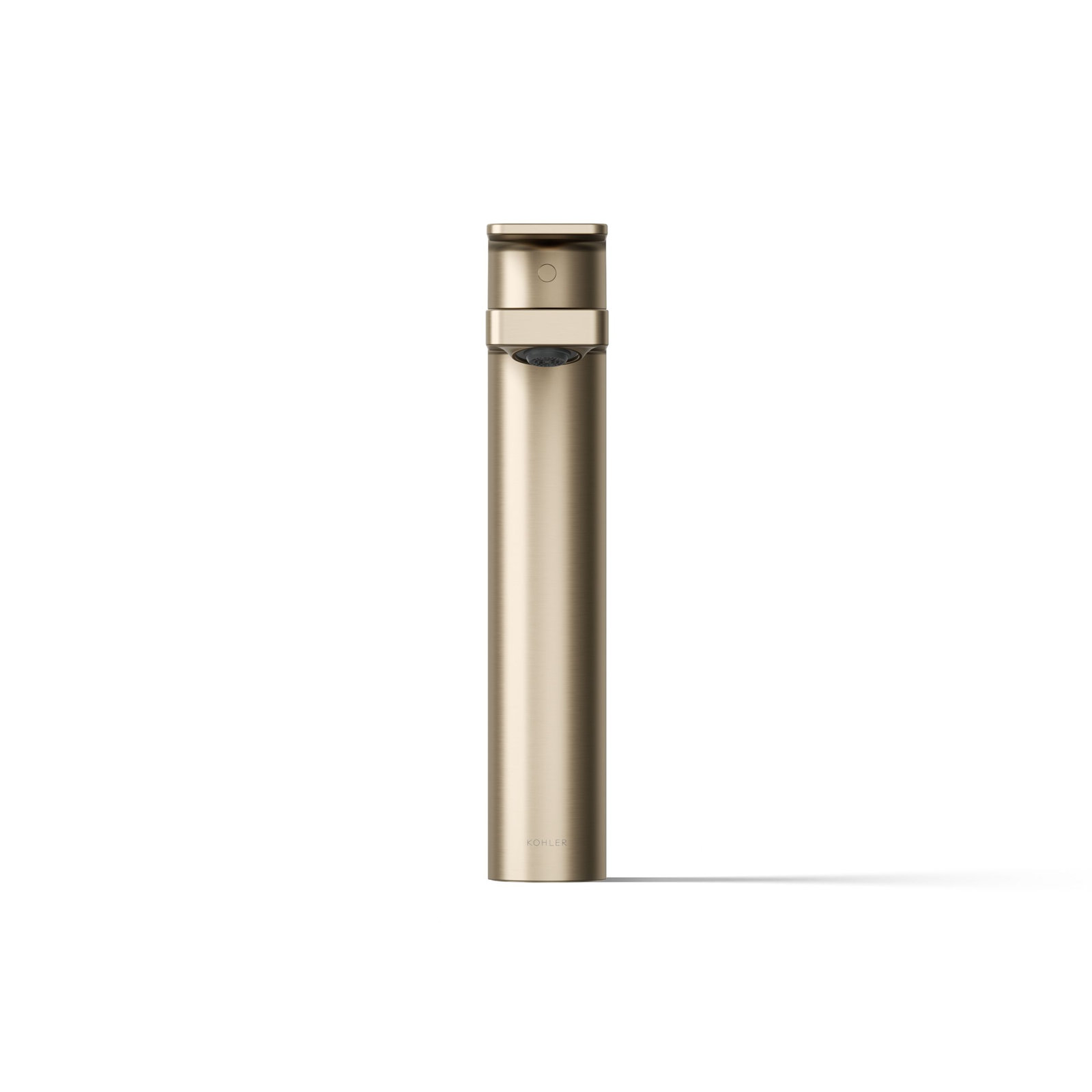 Parallel Tall Single-Handle Bathroom Faucet, Brushed Bronze, 1