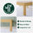 18" High Wood Platform Bed Frame,  Underbed Storage, Easy Assembly, No Box Spring Needed-1315349571
