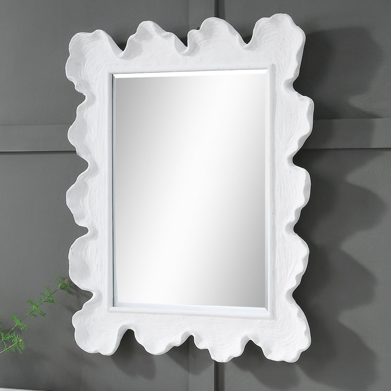 Miroir d'appoint Ardis, Blanc
