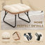 Repose-pieds d'extérieur en osier avec coussin Kacyn (ensemble de 2)-1153351773-1150738982