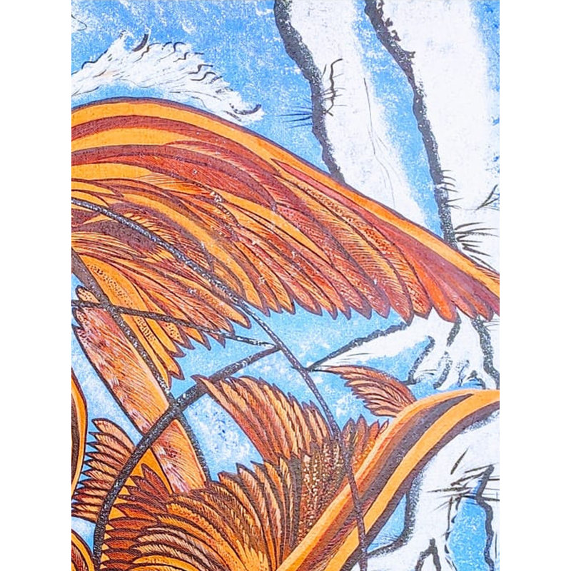 Les oiseaux volants | Acrylique sur toile | Par Preeti Parmar