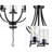 Lassiter 5 - Light Steel Dimmable Chandelier-1827111483