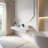 47.2'' Wall-Mount Stone Resin Bathroom Sink Rectangular Vessel Sinks For Bathroom
