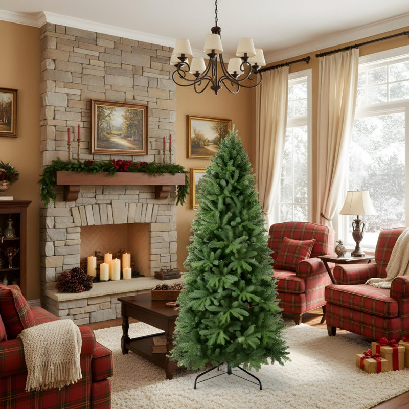 Arbres de Noël artificiels de 7,5 pi, 7.5'