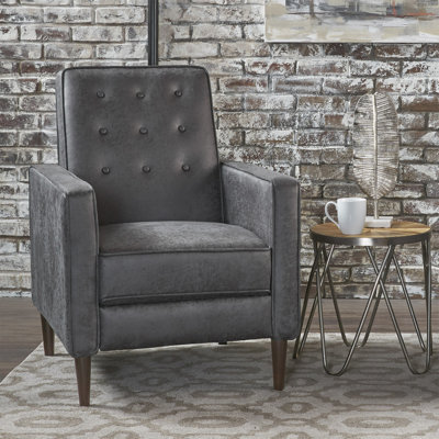 Canapé inclinable en tissu Mid-Century