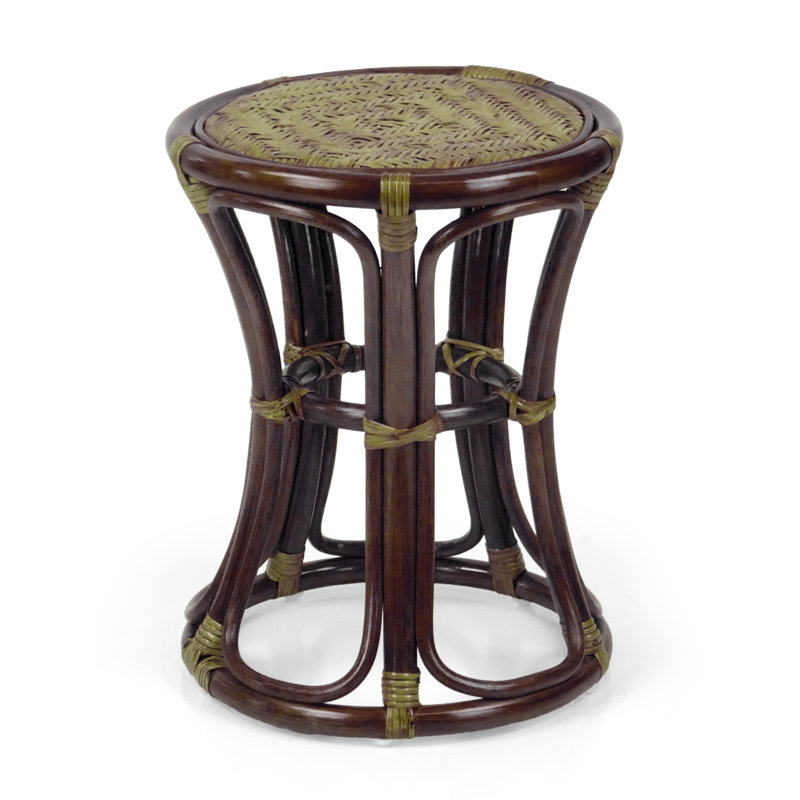 Tabouret d'appoint Romel, Marron foncé