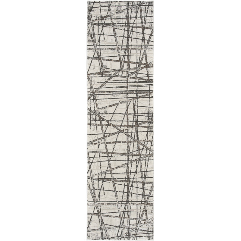 Almaas Abstract Area Rug, Runner 69 x 229cm 
