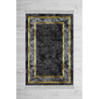 Luxurious Non-Slip Woven Carpet, 100% Velvet Fabric, 31.5 x 47.2 inches | Antibacterial, 13.5 mm Total Height, Machine Washable | Ideal for Living Room, Bedroom & Home Decor, Soft & Durable Design