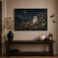 Art mural blanc sur toile Halloween-1108441760