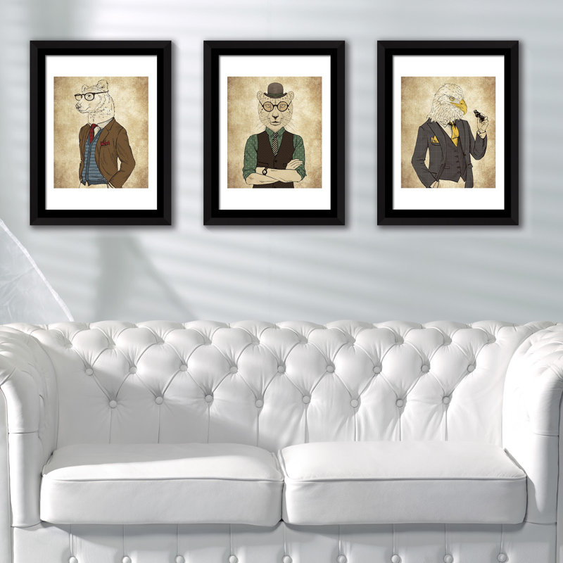 3 Piece Single Picture Frame Print