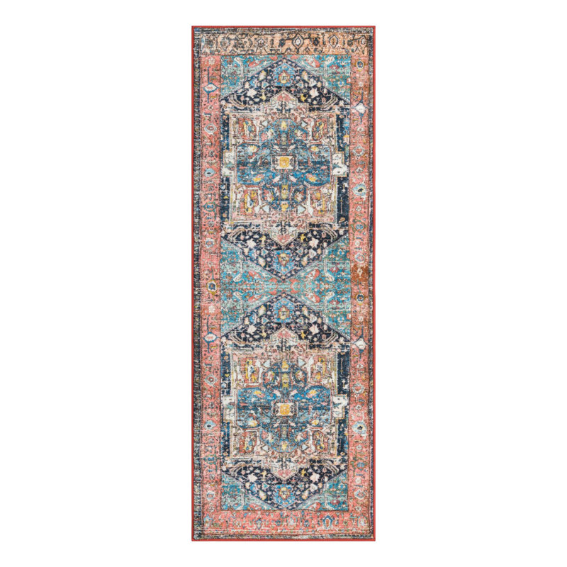 Ahniya Oriental Indoor Rug, Runner 2'2" x 10'