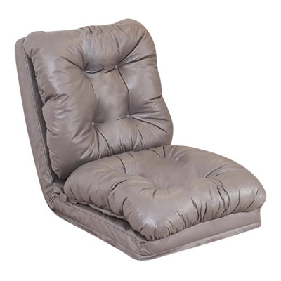 Floor Chair With Adjustable Back Support, Folding Gaming Sofa Chair, 6 Adjustable Positions, Lazy Sofa Lounge For Playing Reading Meditating Room Recl by Ebern Designs