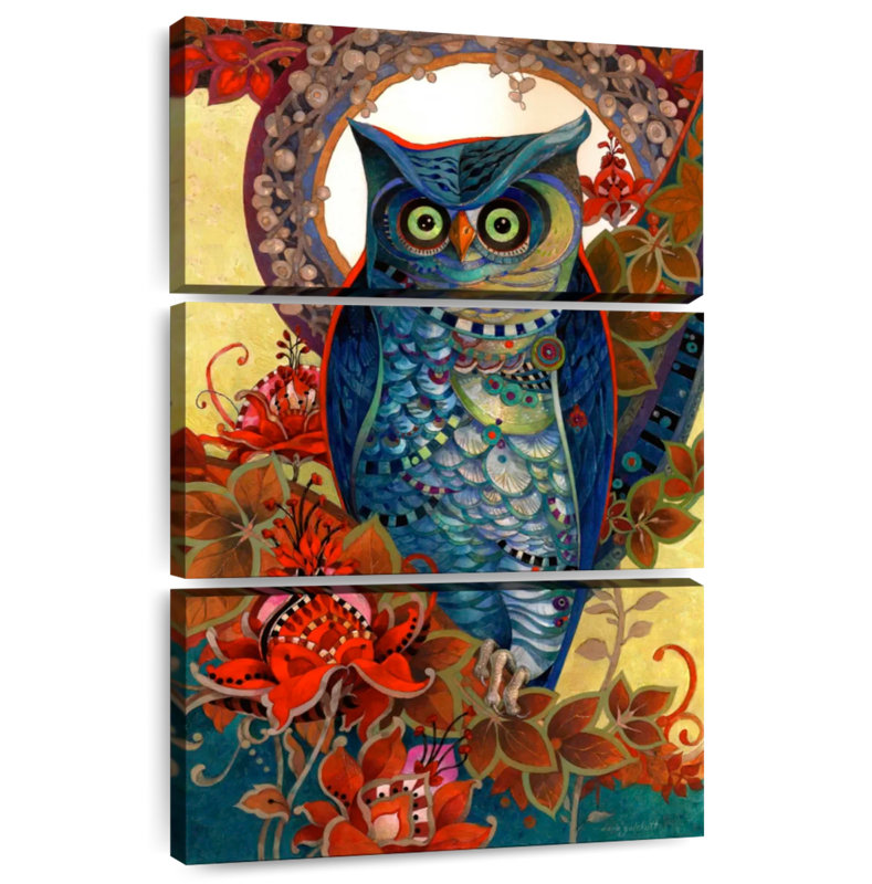 Brampt Owl Hoot, 57" H x 36" W