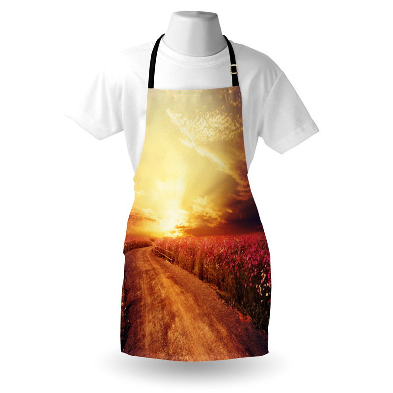 No Pattern Bib Apron