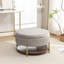 Repose-pieds rond avec rangement Charyn-119044833